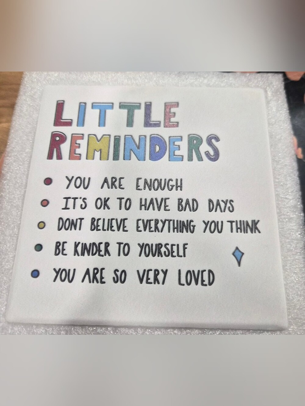 Motivational Desk Sign - Picture 2 of 3